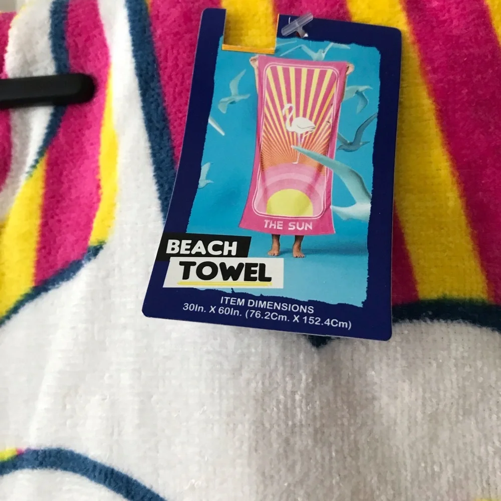 Flamingo Beach Towel